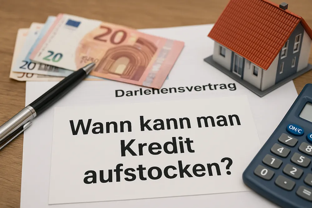 Wann kann man Kredit aufstocken?
