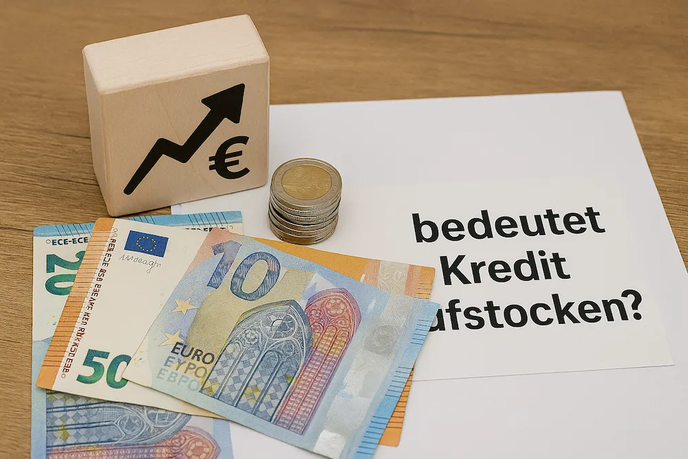 Was bedeutet Kredit aufstocken?